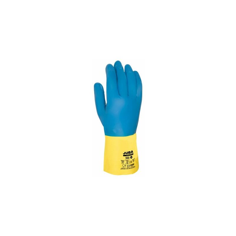 

Guante Latex Azul/Amarillo T-6 Conqueror Ii