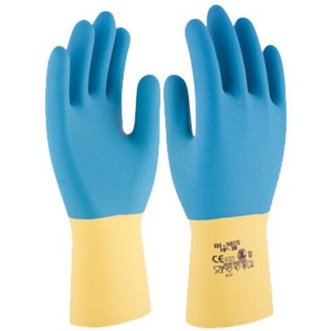 Guante latex natural Bi-neox 3L HP300 T07