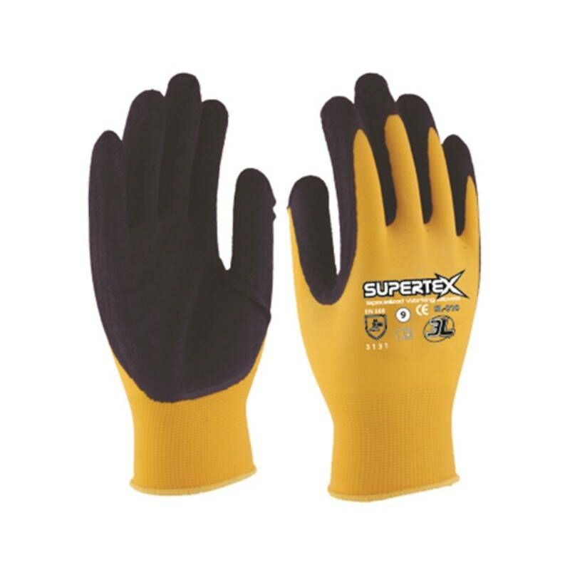 

Guante mecánico m08 p/latex rug supertex nyl nar 3l