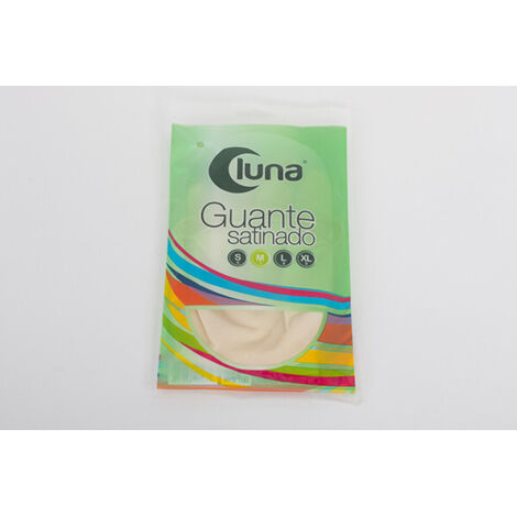 GUANTE LATEX SATIN NATURAL - M