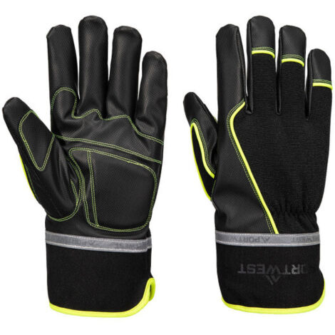 Guante mecánico impermeable de PU Cold 450 A753 XXL Negro