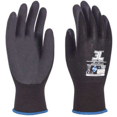 GUANTE MECANICO L09 3L NITRILO FOAM NE MICROFOAM