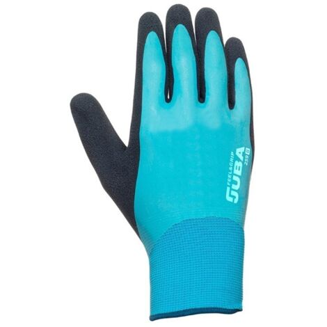 Guante mecanico l09 juba nylon/latex az/gr feel and grip spl