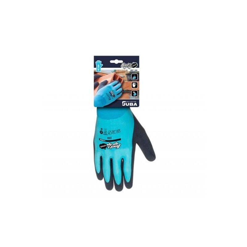 

Guante Mecanico L09 Juba Nylon/Latex Az/Gr Feel And Grip Spl