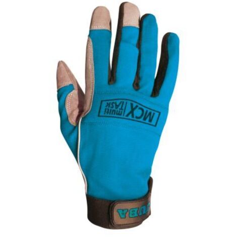 GUANTE MECANICO SINTETICO MECANIX AZUL T 9