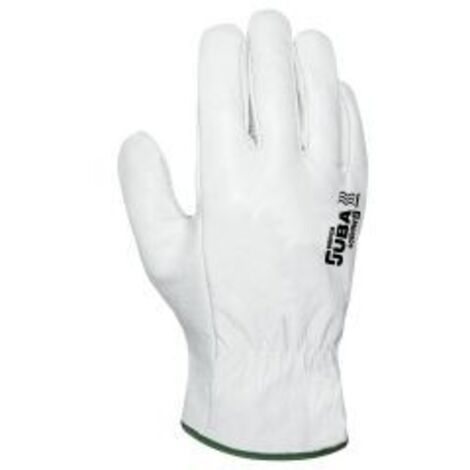 Guante Montaje L09 Flor Vacuno Blanco Juba