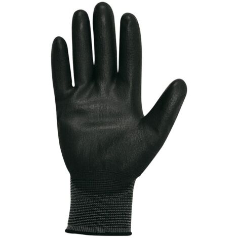 Guante Nilon Recubierto Poliuretano Eco-Pu Talla 11 Negro