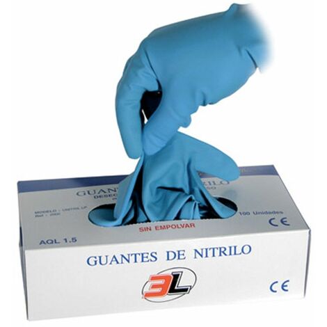 Guantes de mecánico VAR Nitrilo (x100)