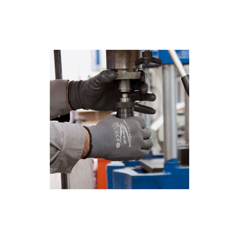 

Cofra - GUANTE NITRILO LABOUR FORRO NYLON T-08 - 208891