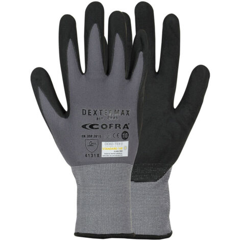 Guante nitrilo-poliuretano dextermax talla 8 m cofra