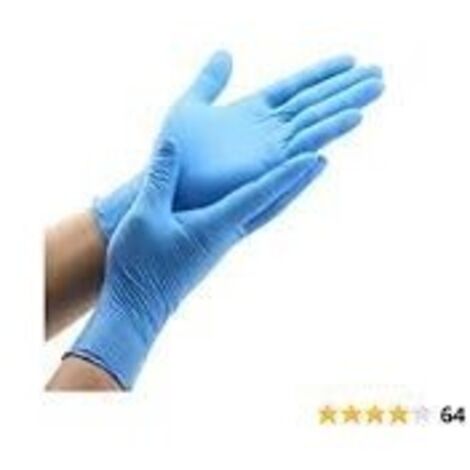 GUANTE NITRILO PRO.TEC AZUL PF T-L - EHLIS