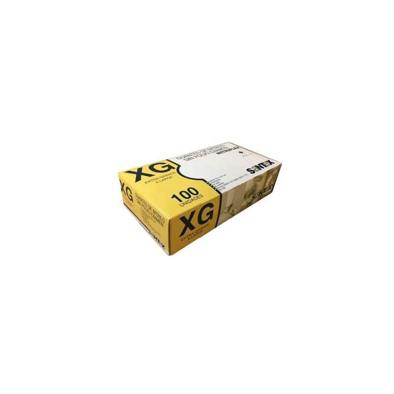 

Santex - Guante nitrilo sin polvo nitriflex azul talla XL (100un)