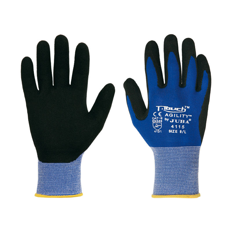 

Juba - GUANTE NYLON/NITRILO PU H4115 T-10 AZ/NG - 600489