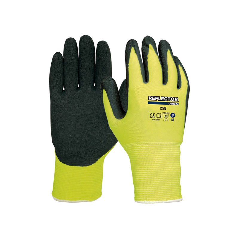 

Guante Ny./Latex Rugo.Reflector 258 T-10 - 599672
