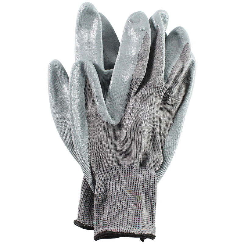 

Guante Nylon Con Nitrilo T9 Gris