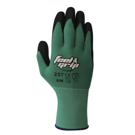 GUANTE NYLON/LATEX FEEL&GRIP ANR H257/7