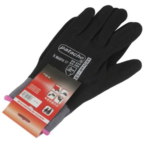 GUANTE NYLON NEGRO FOAN MAXI F10 T/7 PAR