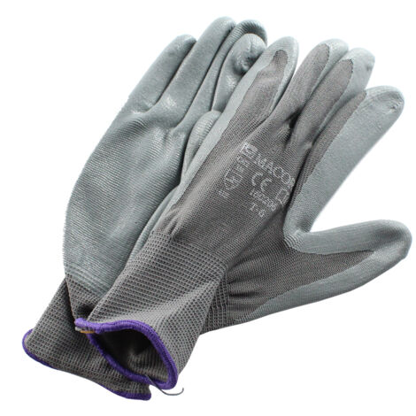 GUANTE NYLON NITRILO 160205 T-6 PAR