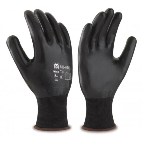 GUANTE NYLON NITRILO CUBIERTO 10 (688-NYNC10) - MARCA