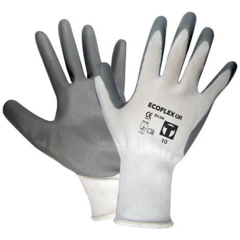 GUANTE NYLON NITRILO GRIS
