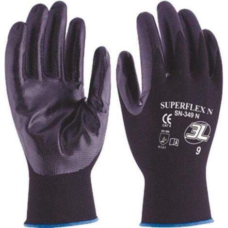 Guante nylon nitrilo Superflex N 3L T-7