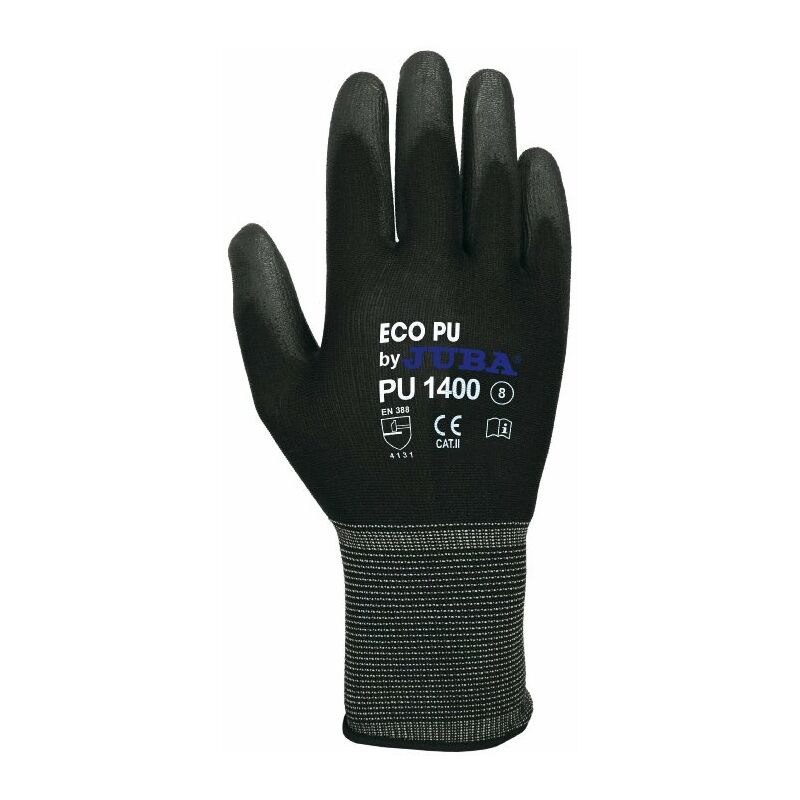 

Guante Nylon Palma Pu Negro 10