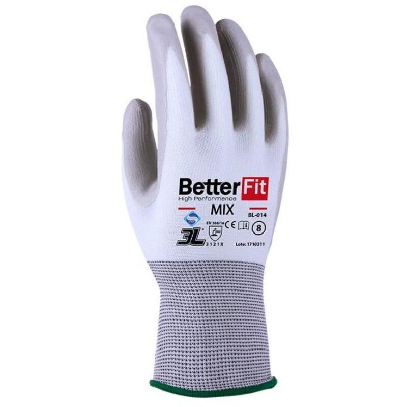 Guante nylon pu palma - T.8