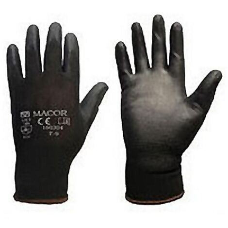 GUANTE NYLON POLIURETANO T-8  PAR