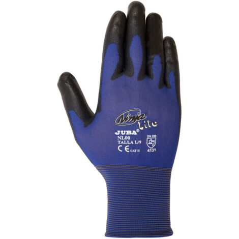 GUANTE NYLON PU. PALMA - T.7
