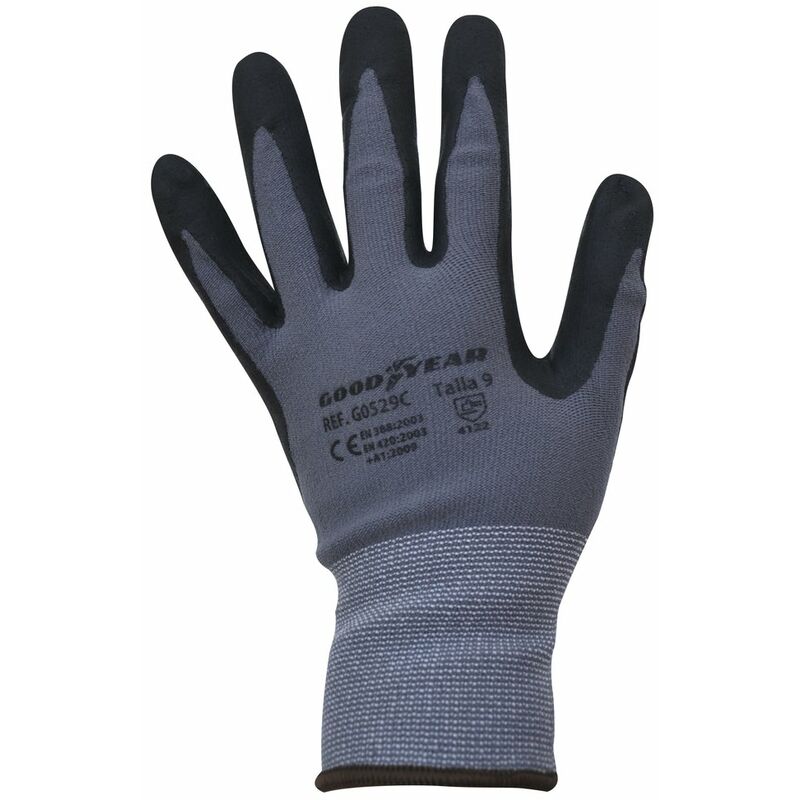 

GUANTE NYLON/SPANDEX ESPUMA NITRILO T-8 G0529C/8 - Goodyear