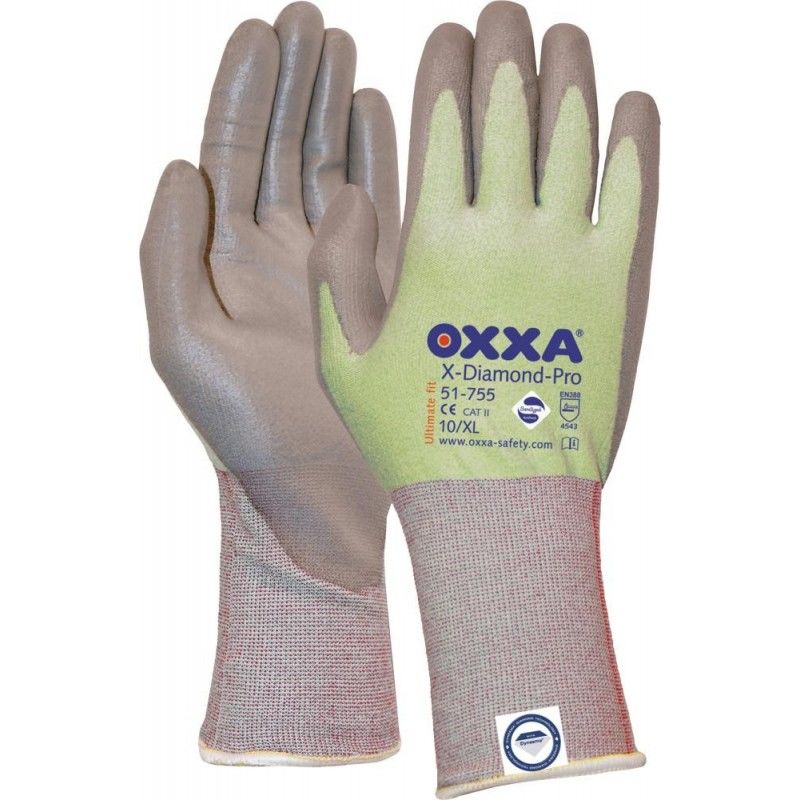 Guantes de protección oxxa X-Diamond-ProCut5, Talla 10 (por 12)