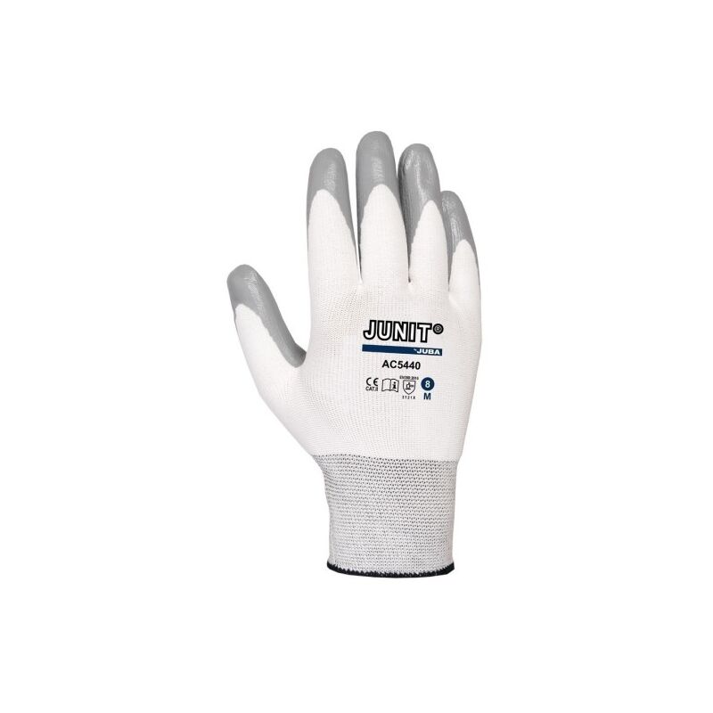 

Guante Const M07 P/Nit Junit Nyl Gris/Blanco - Juba