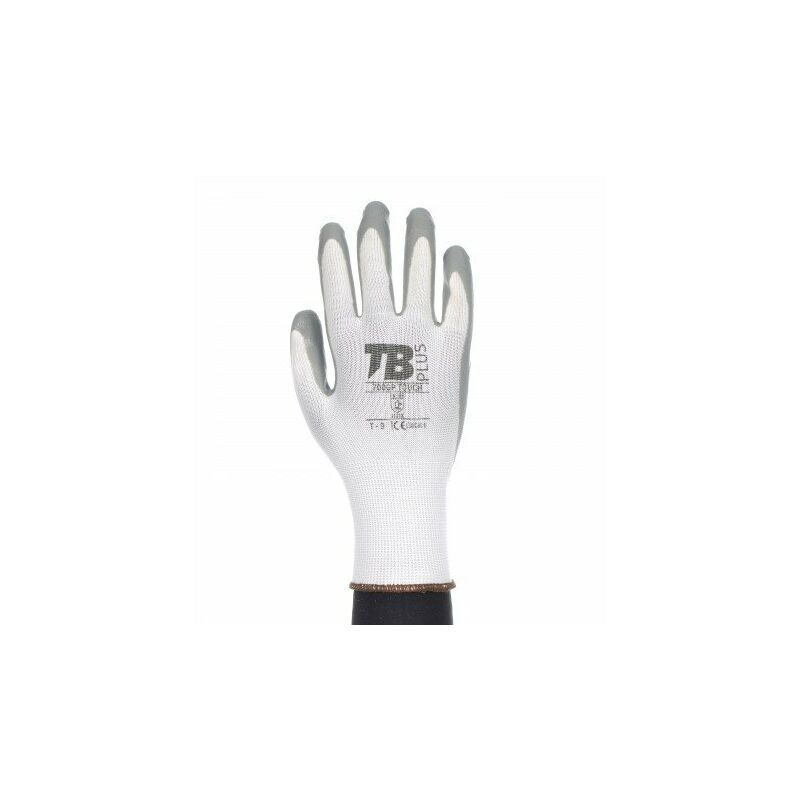 

Guante Poliester Blanco T-7 Touch Gris