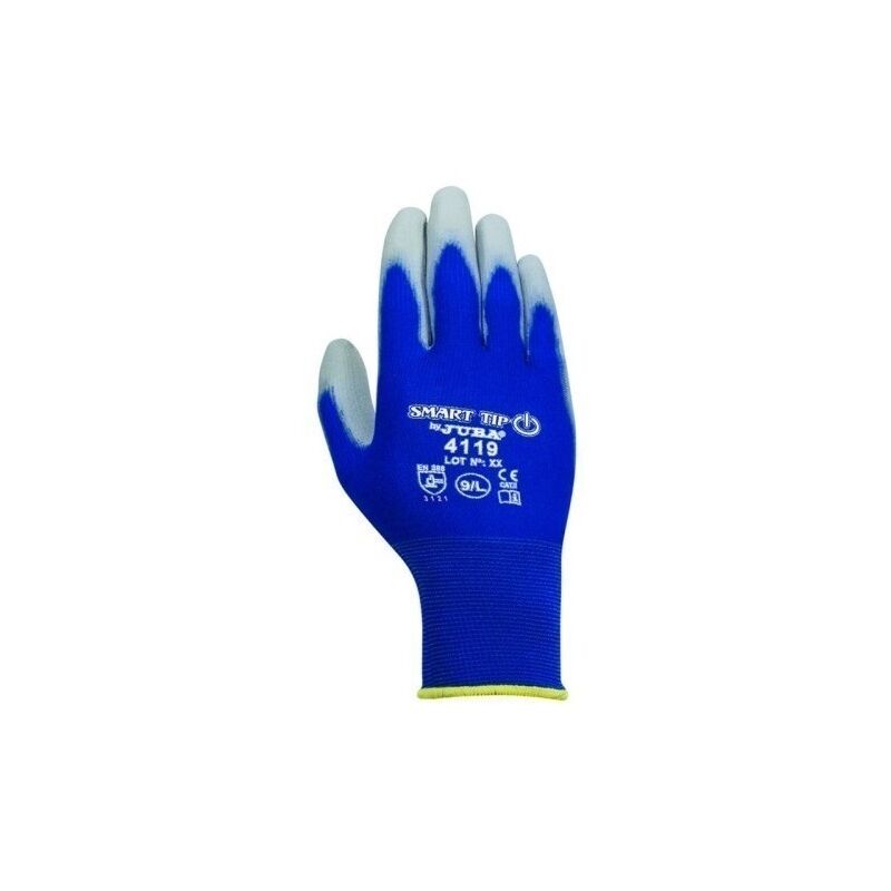 

Guante Mecanico S7 Smart Tip Pu Polie Az/Gr - Juba