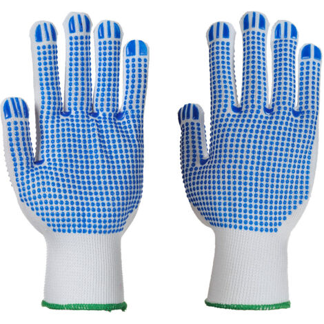 Guante Polka Dot Plus: Resistencia y Versatilidad para tu Trabajo / Blanco Rojo / S