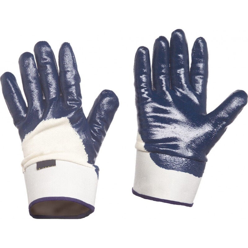 

Guantes de nitrilo con puño de protección G4401 | Azulina - 8 - Workteam