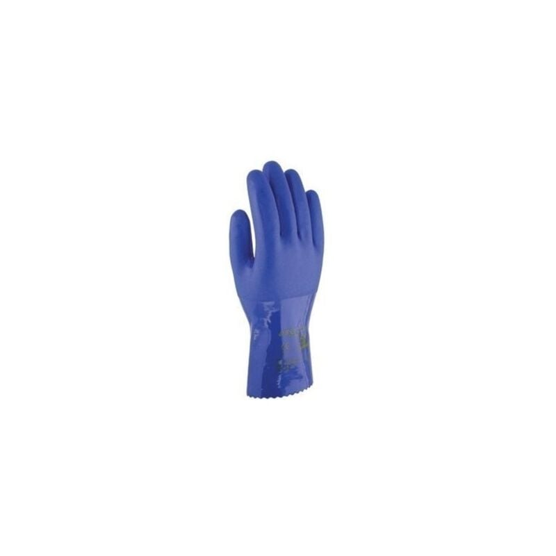 

Guante Quimico M08-28Cm Soporte Algodon Super Oil Pvc Azul 3L