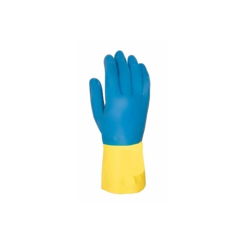 

Guante Quimico L9 Nat. Floc. 322 Latex/neop Az/am Juba