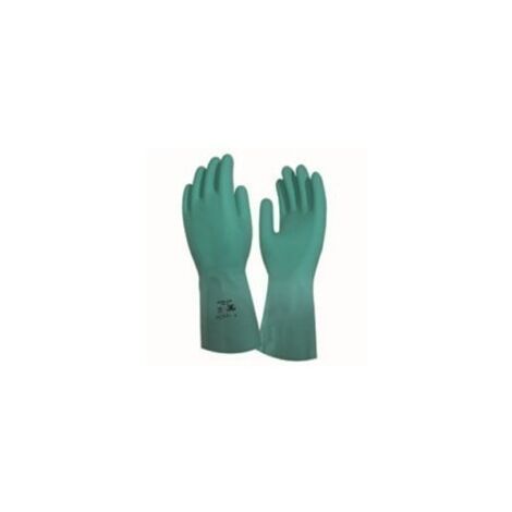 Guante Quimico Xl10 Indust 3L Nitr. Ver Rnf-15 Nitril 330 T-