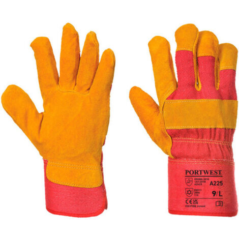 Guante Rigger con Forro de Polar - Protección y Calidez / Rojo / XL