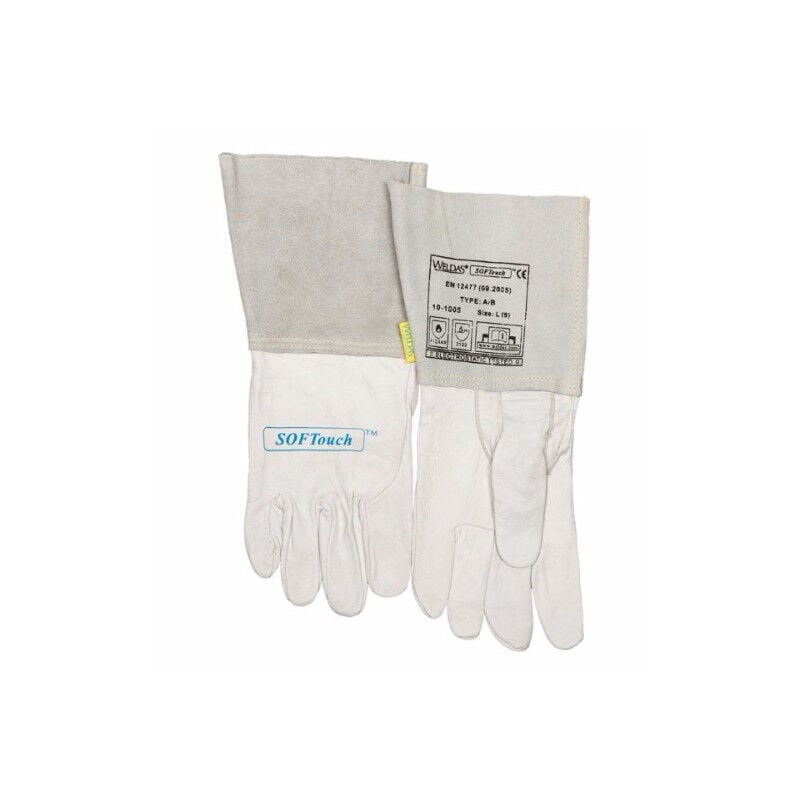 

Guante Soldador TIG Softouch piel flor de ternera | L - Weldas