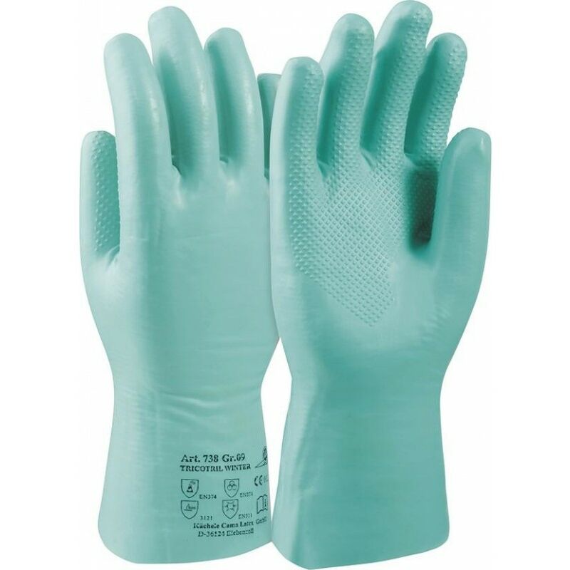 Tork - Guantes de protección Tricotril Winter 738, Talla 9