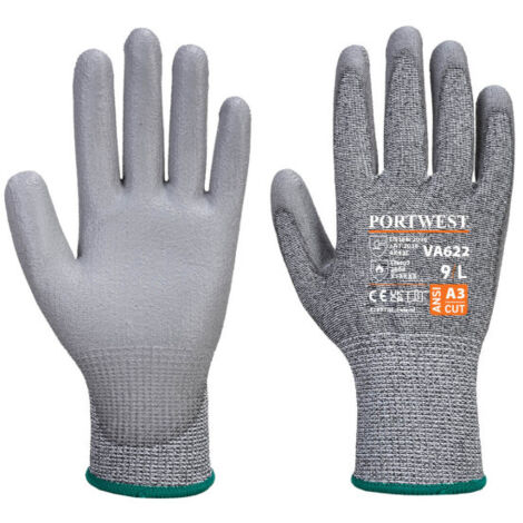 Guante Vending anti-corte MR - Protección y comodidad / Gris / XXXL