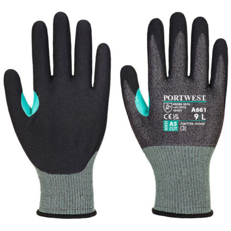 Guante VHR 18 de Nitrilo esponjoso resistente a cortes A661 XXL