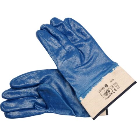 GUANTES CON PUÑOS RESISTENTES AL ACEITE