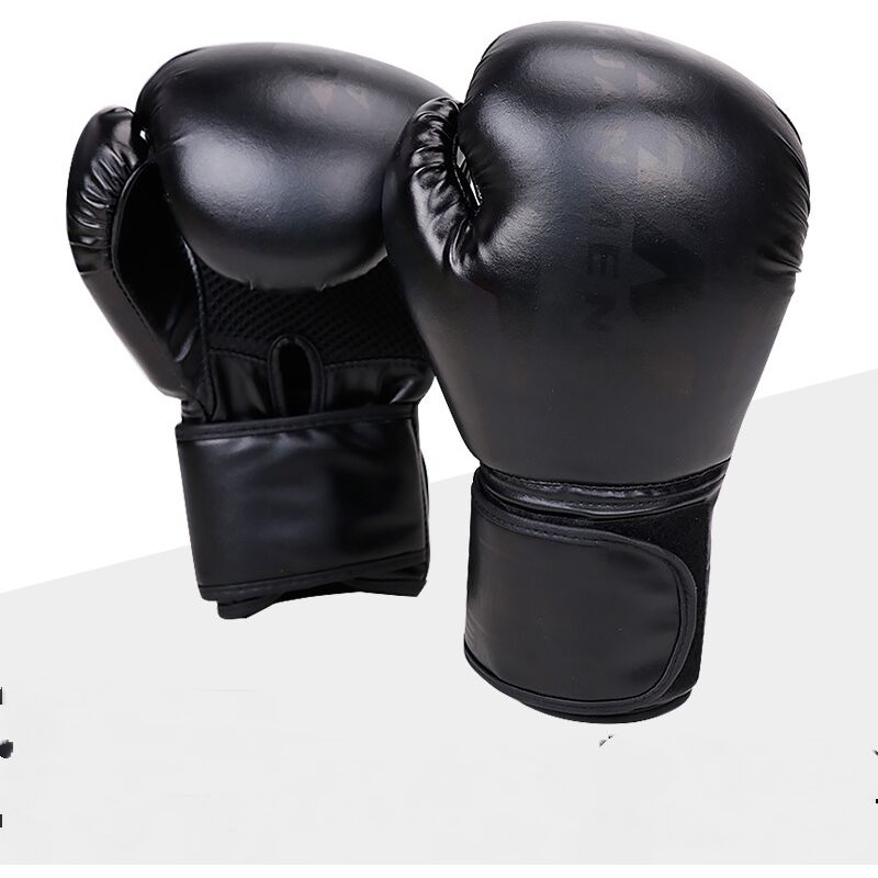 

Guantes de boxeo, Muay Thai glove-black-6oz