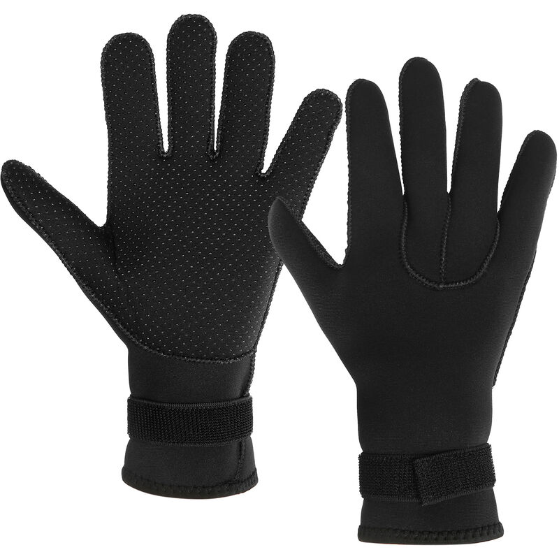 

Guantes de buceo de neopreno de 3 mm, guantes de esnorquel antideslizantes para hombres y mujeres para esnorquel, natacion, surf, vela, kayak, S