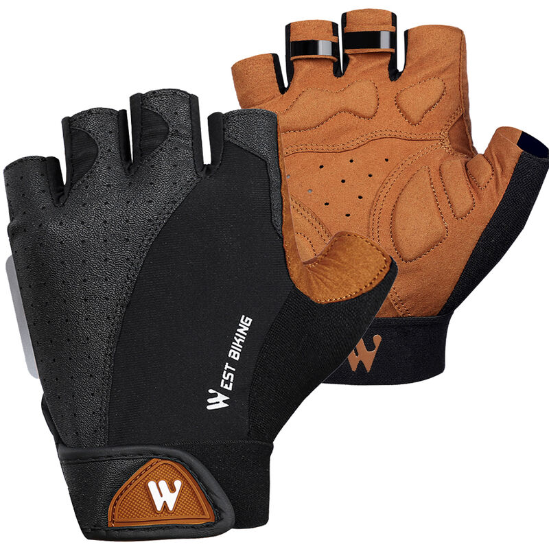 

Guantes de ciclismo de medio dedo guantes antideslizantes transpirables para hombres, guantes deportivos al aire libre antichoque, MTB, bicicleta,