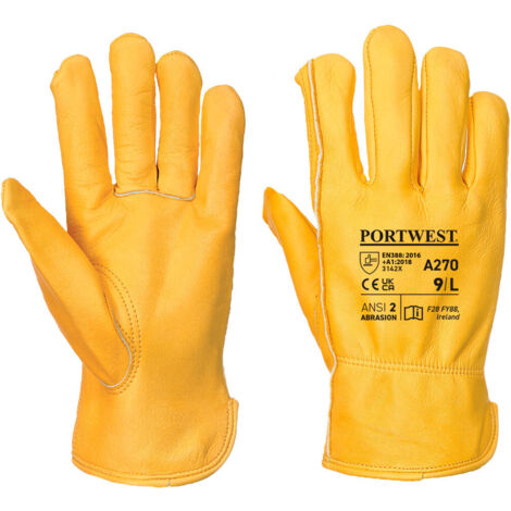 Guantes de conductor Classic Bronze XL - Talla 10