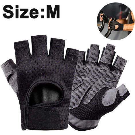 Guantes De Gel Para Levantamiento De Pesas Para Hombre Y Mujer, Protección  Completa Para La Palma De La Mano, Protector De Entrenamiento Para  Gimnasio, Equipo De Levantamiento De Potencia - Guantes De